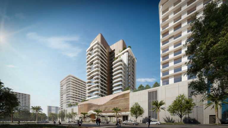 Jadaf Res Plot 12&13_Front View Day_Landscape_With AI