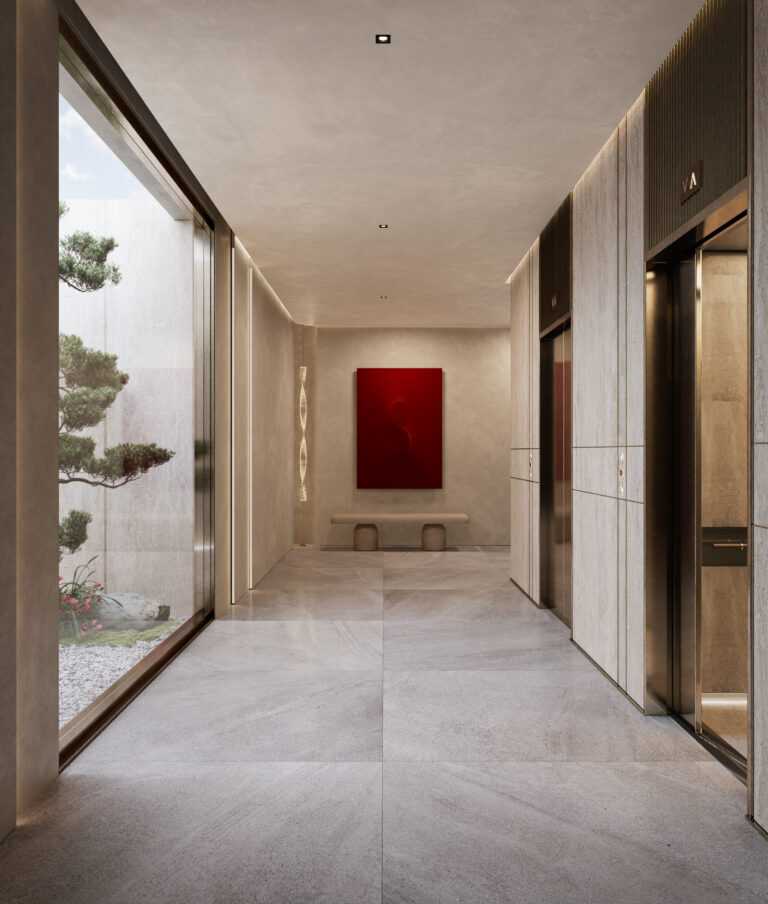 Émerge Residences Int Corridor