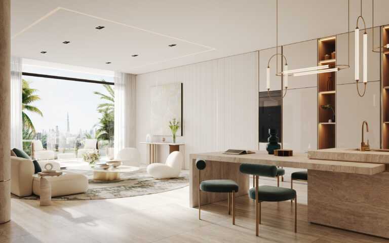 Émerge Residences Int Living Room 02