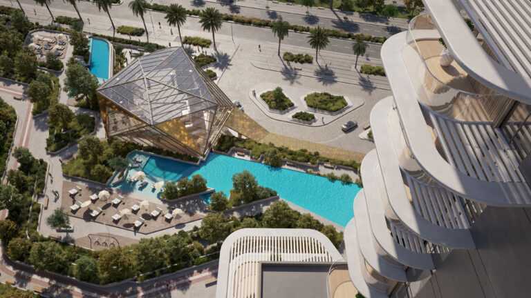 Portside Square - Pool View