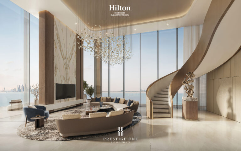 Penthouse_Living- Hilton Residences DMC