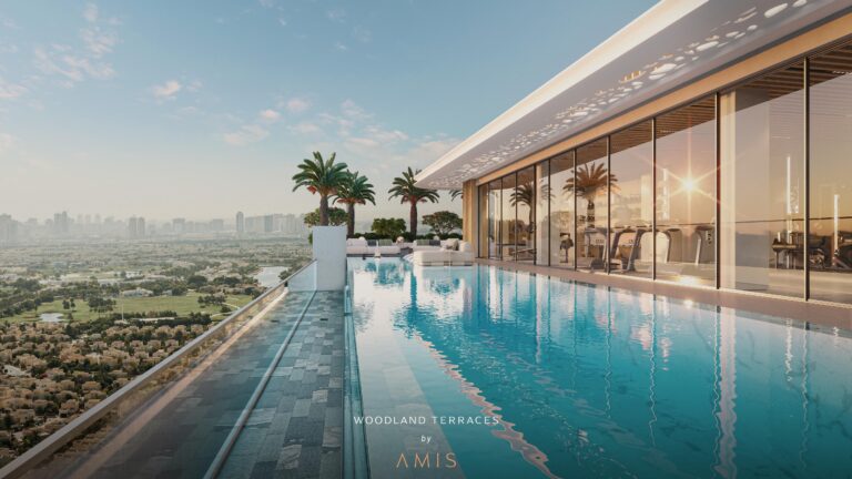 Woodland Terraces by AMIS - Pool View (2)