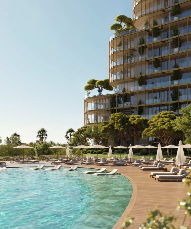 Hado_Pool Deck_Sunset