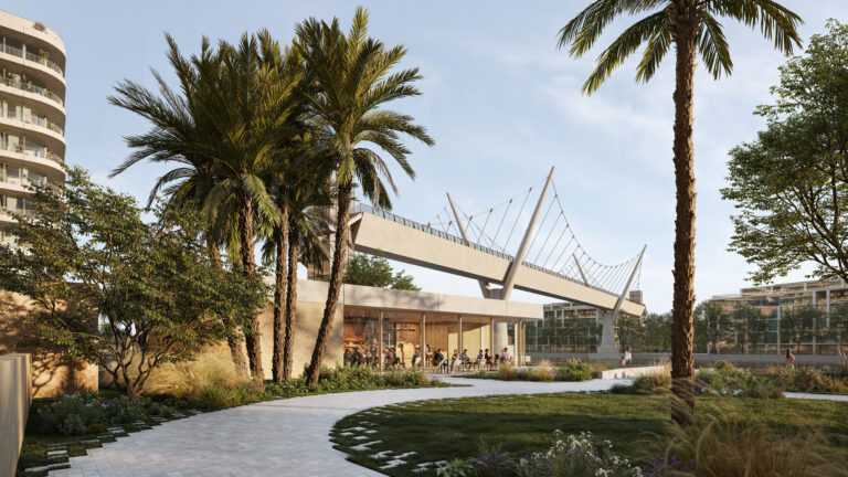 Balcony View with retail - Eden House The Park