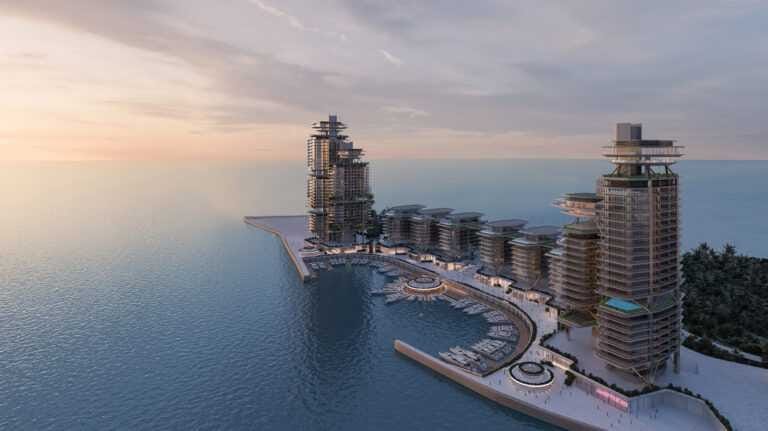 Exterior render - Peninsula Dubai Residences - 14