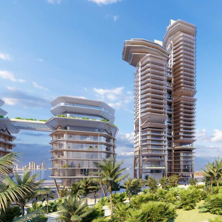 Exterior render - Peninsula Dubai Residences - 4