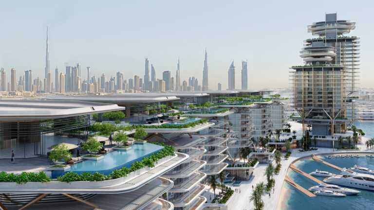Exterior render - Peninsula Dubai Residences - 6