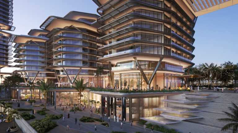 Exterior render - Peninsula Dubai Residences - 7