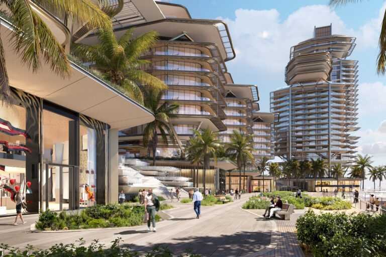 Exterior render - Peninsula Dubai Residences - 8
