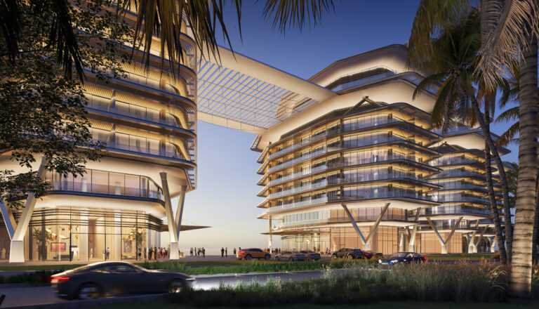 Exterior render - Peninsula Dubai Residences - 9