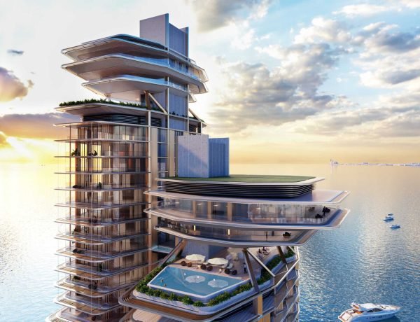 Exterior render - Peninsula Dubai Residences - 1